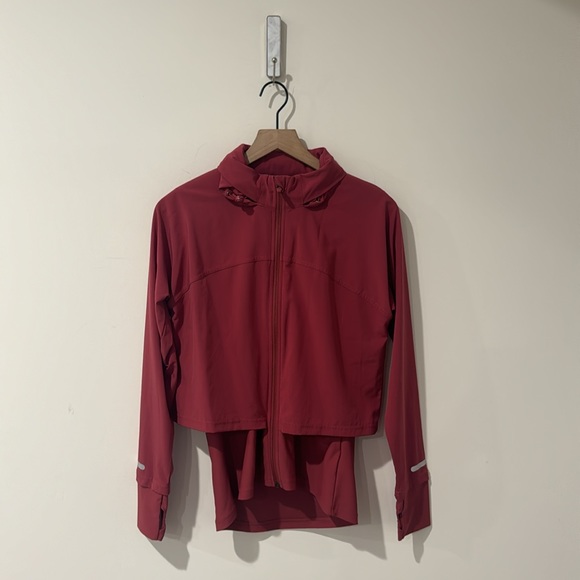 • Sweaty Betty • Women’s Fast Track Running Jacket Rust pink Size XS - Picture 2 of 4